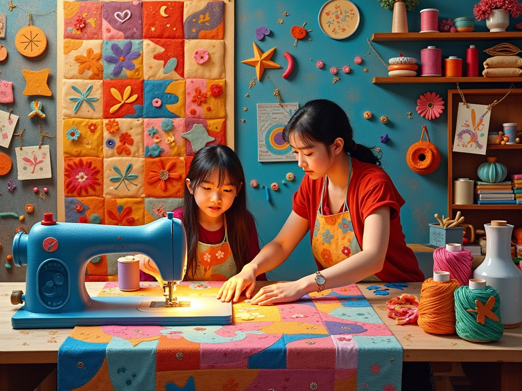 Creative patchwork and appliqué service